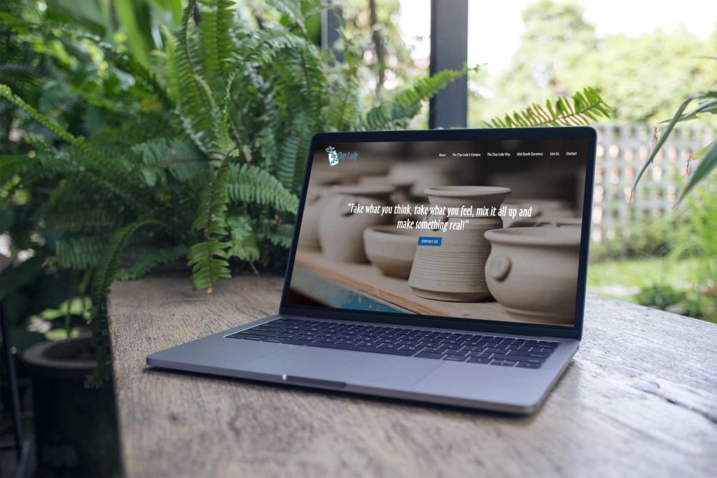 TheeDigital launched our new website for the Clay Lady